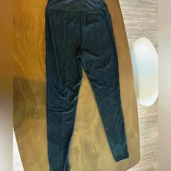 Shein Womens Maternity Black Solid Lounge Pants Size Small - Picture 6 of 9